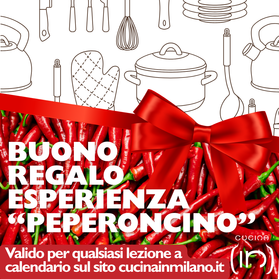 Voucher esperienza "Peperoncino" da Cucina IN