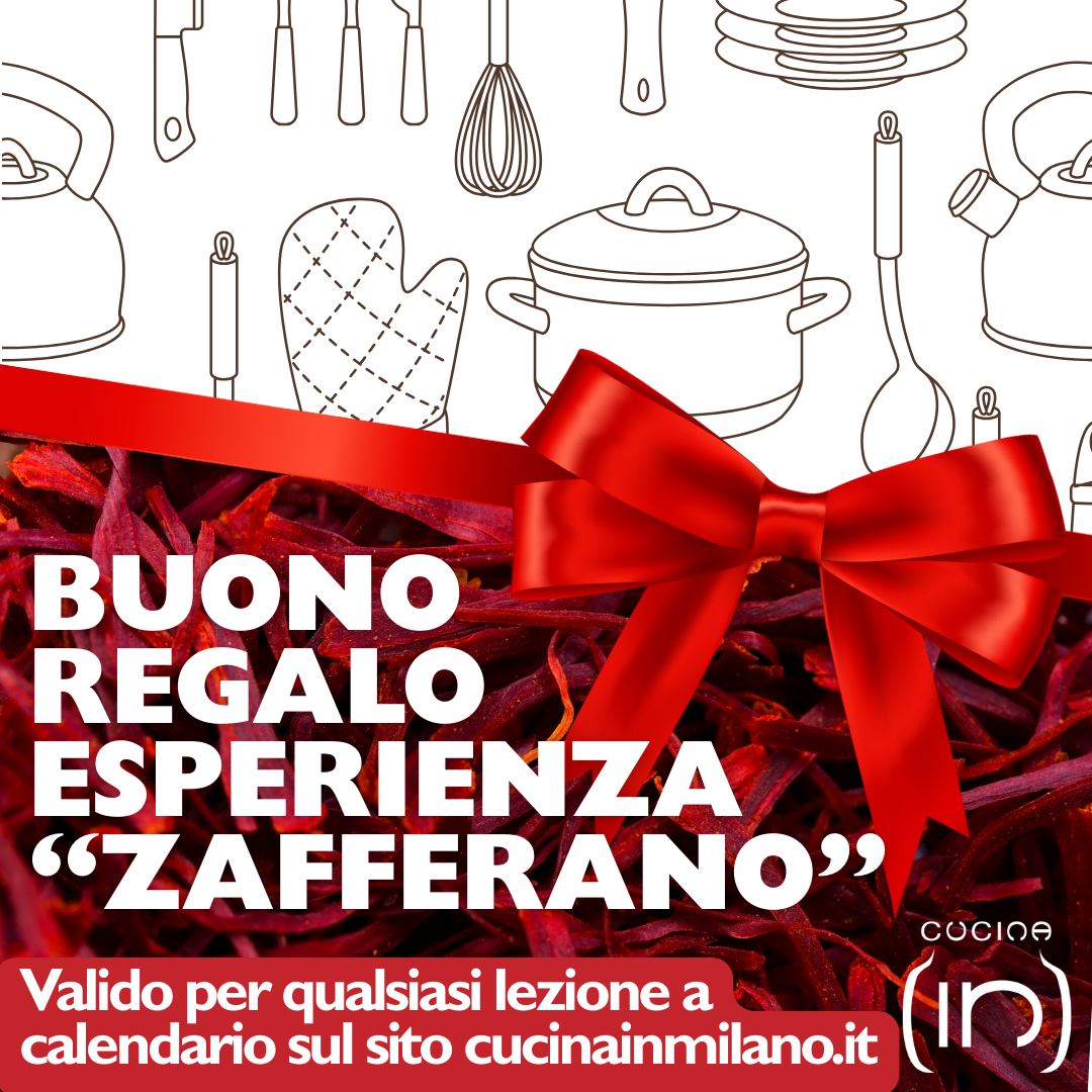 Voucher esperienza "Zafferano" da Cucina IN